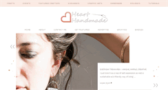 Desktop Screenshot of hearthandmadeblog.com